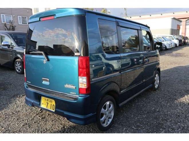 エブリィワゴン PZターボスペシャル 4WD　両側パワースライドドア・キーレス・R8/10月・Tチェーン式・ターボ 660