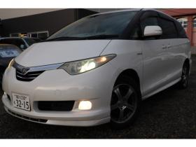 エスティマハイブリッド　2.4 X 4WD　両パワスラ・ナビ・TV・Bカメラ・R8/5月 2400