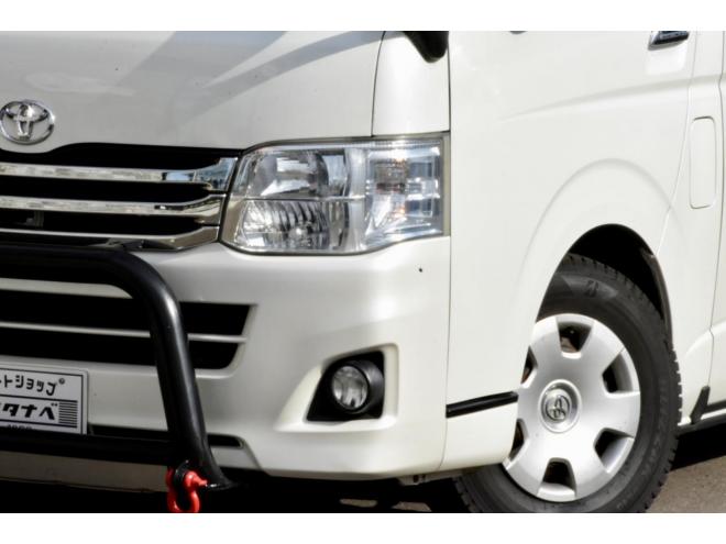 レジアスエースロングスーパーGL　4WD　車検Ｒ８年９月　社外エンジンスターター　法人ワンオーナ　BSタッドレス　バンパーガード　整備済