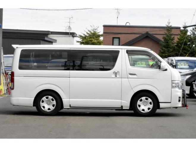 レジアスエースロングスーパーGL　4WD　車検Ｒ８年９月　社外エンジンスターター　法人ワンオーナ　BSタッドレス　バンパーガード　整備済