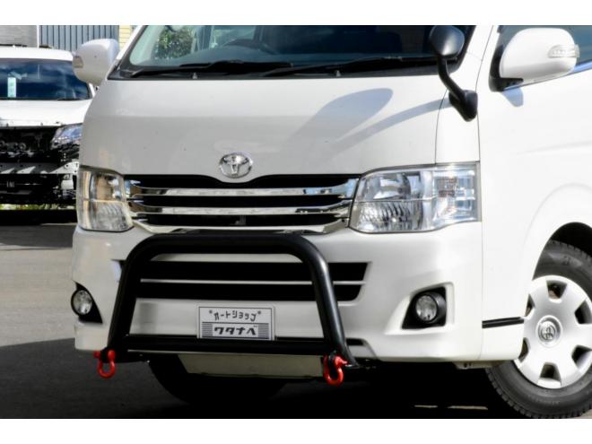 レジアスエースロングスーパーGL　4WD　車検Ｒ８年９月　社外エンジンスターター　法人ワンオーナ　BSタッドレス　バンパーガード　整備済