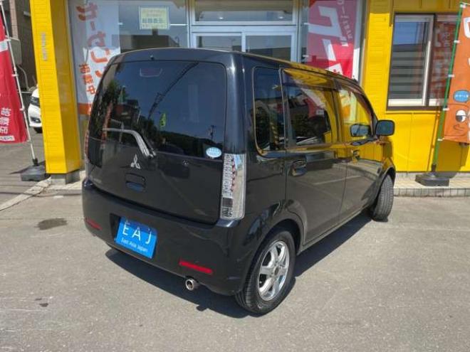 eKワゴンMX 4WD　1年保証付 Bluetooth ナビ フルセグ 4速AT エンジンスターター ETC 660