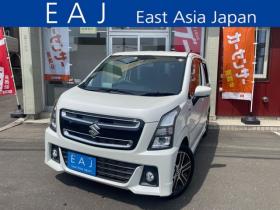 ワゴンR　スティングレー ハイブリッド T 4WD　1年保証付/Bluetooth/ナビ・フルセグ/バックカメラ/ターボ/禁煙車/クルーズコントロール 660