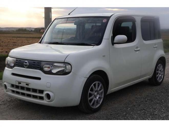 キューブ1.5 15X FOUR 4WD　検2年　スマートキー　自社 ローンカノウ 1500