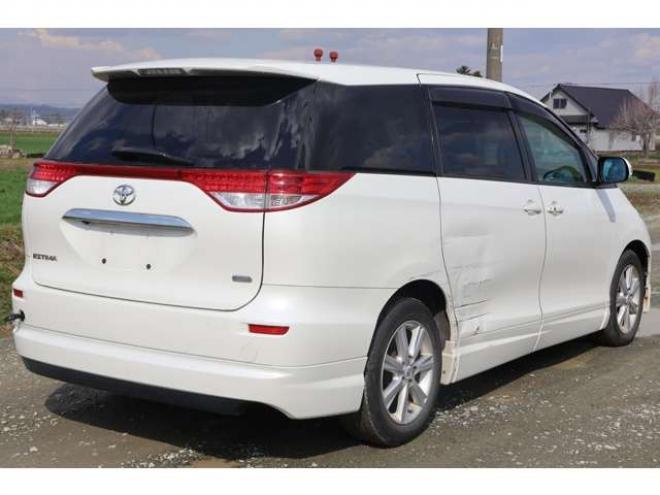 エスティマ2.4 G 4WD　検2年　自社　ローンカノウ　両電スラ 2400