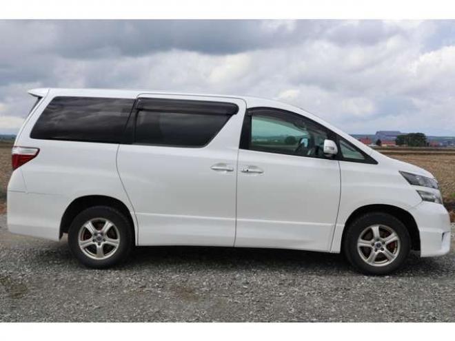 ヴェルファイア2.4 Z プラチナセレクションII 4WD　検2年　両側電スラ　バックカメラ　自社　ローンカノウ 2400