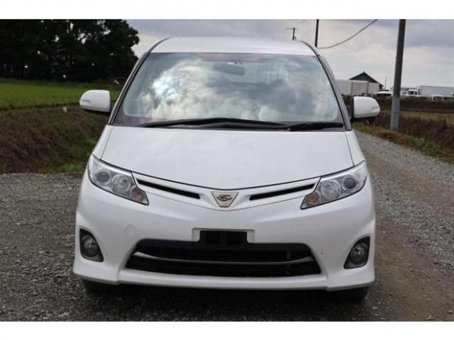 エスティマ2.4 アエラス 4WD　検2年　エンスタ　両側電スラ　自社　ローンカノウ 2400