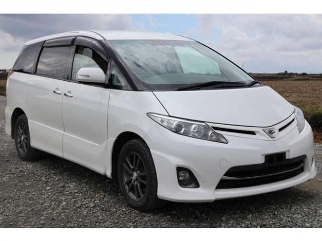 エスティマ2.4 アエラス 4WD　検2年　エンスタ　両側電スラ　自社　ローンカノウ 2400