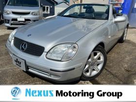 ベンツ　SLKクラス SLK230 コンプレッサー　電動オープン・黒革・新規車検整備付 正規輸入車 2WD 2300