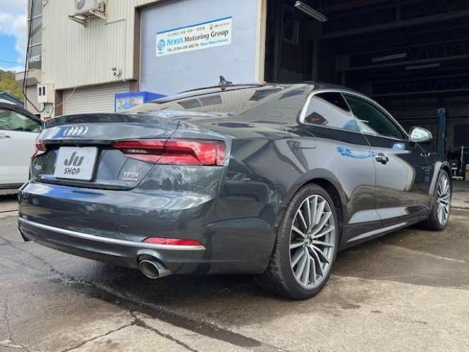 アウディA5 2.0 TFSI クワトロ スポーツ 4WD　ガラスルーフ・グレーレザー・バーチャルコックピット・純正ナビ・地デジ・純正19AW・マトリクスヘッドライト・法定12ヵ月点検整備付 正規輸入車 2000
