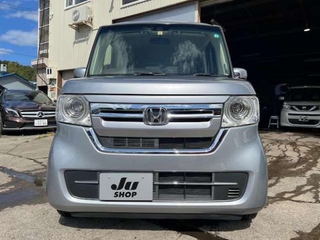 N-BOXL 4WD　法定24ヵ月点検整備付・新規車検整備整備付・SDナビ・Bluetooth・バックカメラ・パワースライドドア・シートヒーター・スマートキー・プッシュスタート・本州仕入車両 660
