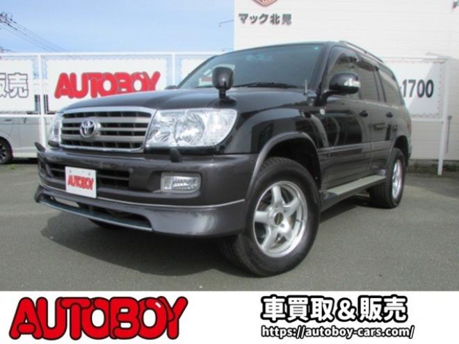 ランドクルーザー100 4.2 VXリミテッド Gセレクション ツーリングエディション ディーゼルターボ 4WD　クルーズコントロール/シートヒーター/パワーシート/ETC/社外ナビ/フルセグTV/バックカメラ/ヒッチメンバー/GANADORマフラー 4200