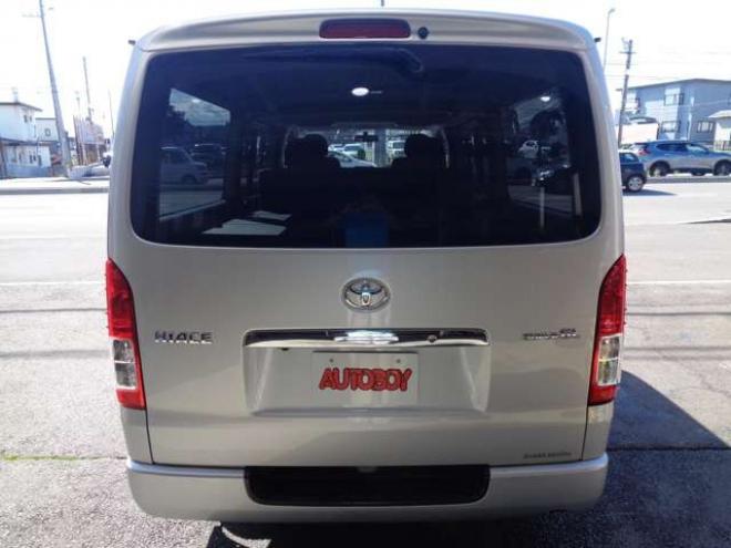 ハイエースバン3.0 スーパーGL ロング ディーゼルターボ 4WD　R4年タイミングベルト交換　キーレス　ナビ　ワンセグ　バックカメラ　バッドラッカー17インチアルミホイール　415コブラボンネット・フロントスポイラー 3000