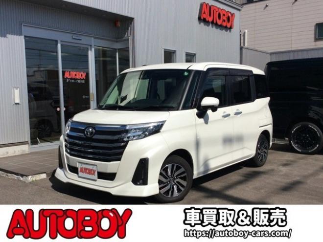 ルーミー1.0 カスタム G 4WD　両側パワスラ　プッシュスタート　スマキー　LEDヘッドライト&フォグ　クルーズコントロール　横滑り防止　衝突被害軽減システム　アイドリングストップ　バックカメラ　トヨタ純正ナビ　フルセグTV 1000