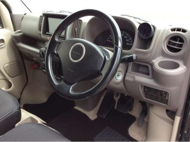 エブリィジョイン ハイルーフ 5AGS車 4WD　パートタイム4WD　キーレス　リアヒーター　フルセグTV　7インチメモリナビ　ベッドキッド　電動格納ミラー　社外タコメーター　CD/DVD　AUX　Bluetooth　アルミホイール 660