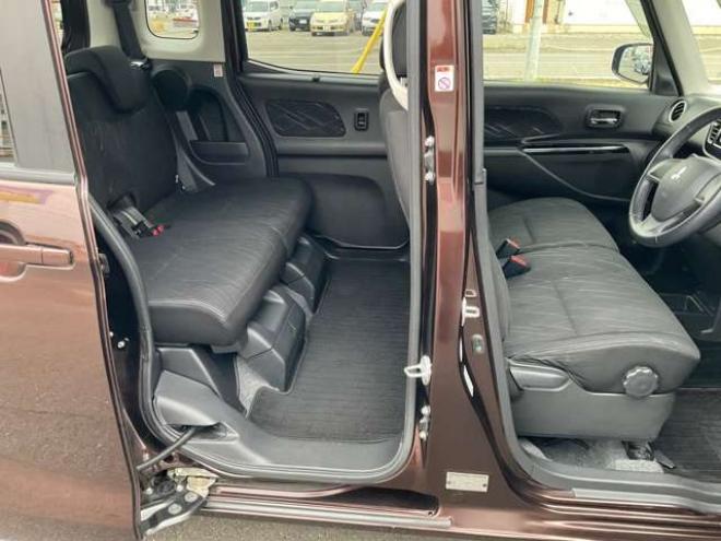 eKスペースG セーフティ パッケージ 4WD　プッシュスタート　スマートキー　電動スライドドア(左)　360°カメラ　バックカメラ　シートヒーター　エンジンスターター　純正オーディオ 660