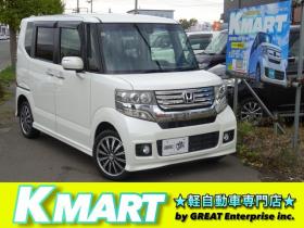 N-BOX　カスタムG ターボSSパッケージ 4WD　本州仕入・ナビ・TV・Bluetooth・バックカメラ・ETC・両側パワスラ・禁煙車・シートヒーター 660