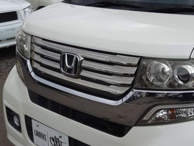 N-BOXカスタムG ターボSSパッケージ 4WD　本州仕入・ナビ・TV・Bluetooth・バックカメラ・ETC・両側パワスラ・禁煙車・シートヒーター 660