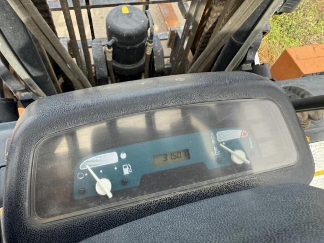 フォークリフト激レア！サイドシフト&ヒンジ付き！トヨタ 7FD25 ダブルタイヤ 