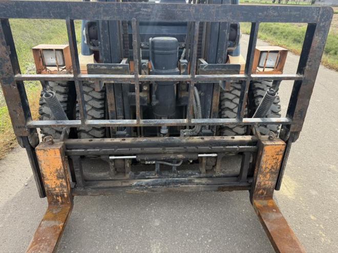 フォークリフト激レア！サイドシフト&ヒンジ付き！トヨタ 7FD25 ダブルタイヤ 