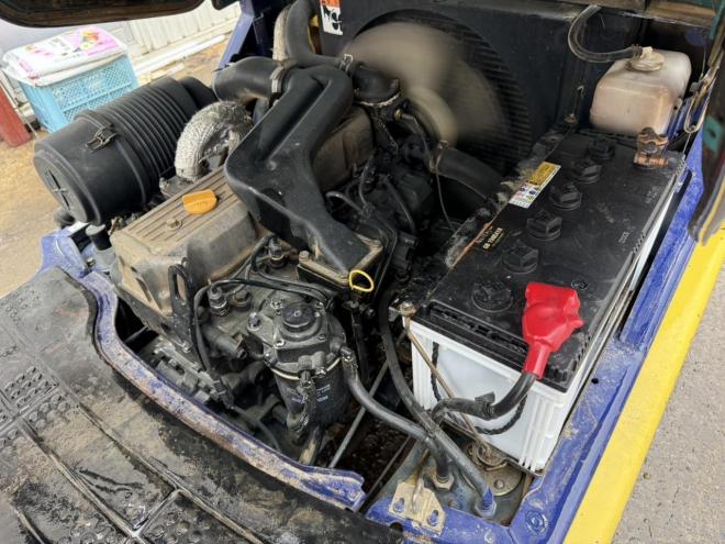 フォークリフトサイドシフト付き！コマツ FD20C-12 2トン ディーゼル ダブルタイヤ