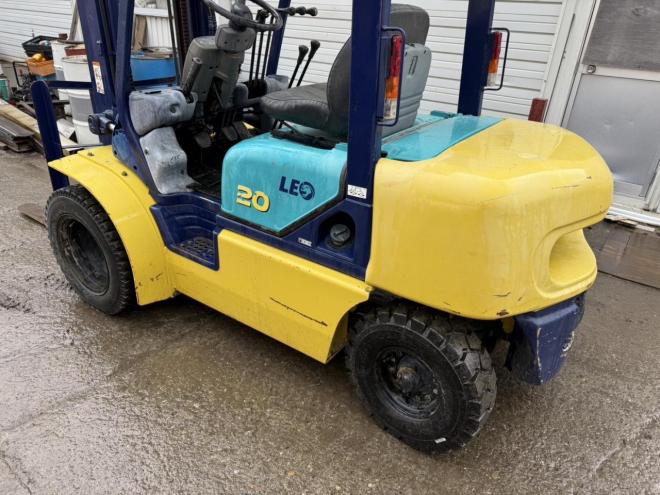 フォークリフトサイドシフト付き！コマツ FD20C-12 2トン ディーゼル ダブルタイヤ