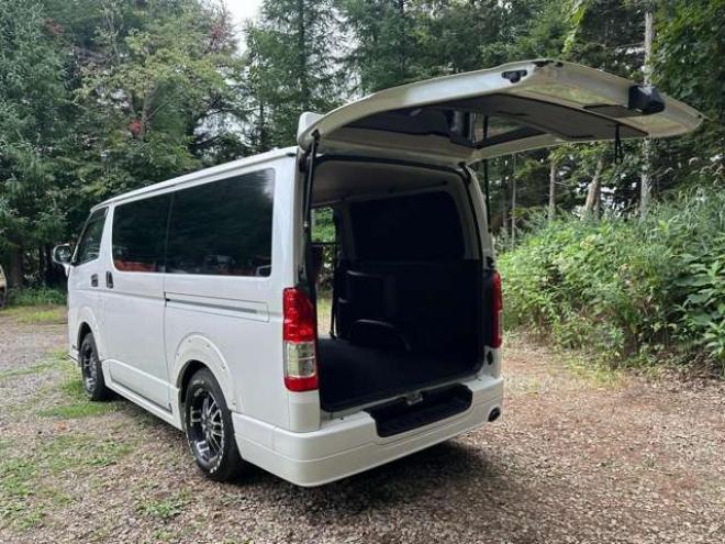 レジアスエース3.0 スーパーGL ロングボディ ディーゼルターボ 4WD　ワンオーナー　社外アルミ　モデリスタエアロ　オーバーフェンダー　両側パワースライドドア　ETC　Gスターター　バックカメラ　PS　PW　ABS　キーレス　純正ナビ 3000