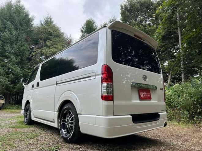 レジアスエース3.0 スーパーGL ロングボディ ディーゼルターボ 4WD　ワンオーナー　社外アルミ　モデリスタエアロ　オーバーフェンダー　両側パワースライドドア　ETC　Gスターター　バックカメラ　PS　PW　ABS　キーレス　純正ナビ 3000