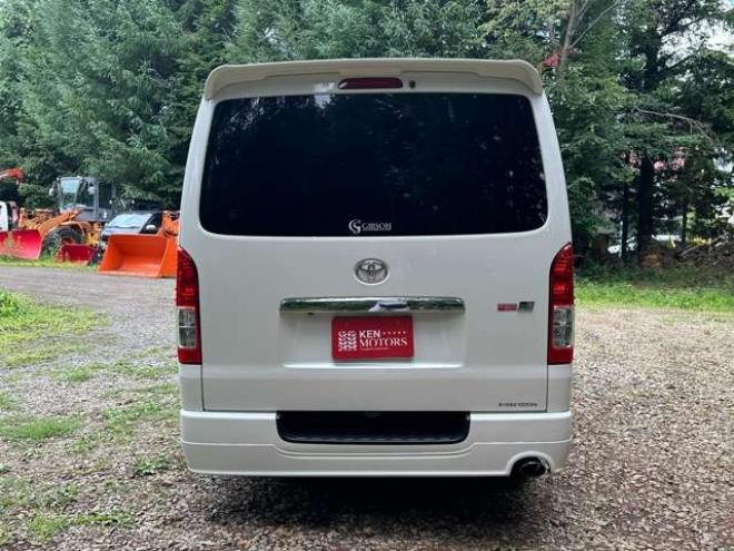 レジアスエース3.0 スーパーGL ロングボディ ディーゼルターボ 4WD　ワンオーナー　社外アルミ　モデリスタエアロ　オーバーフェンダー　両側パワースライドドア　ETC　Gスターター　バックカメラ　PS　PW　ABS　キーレス　純正ナビ 3000