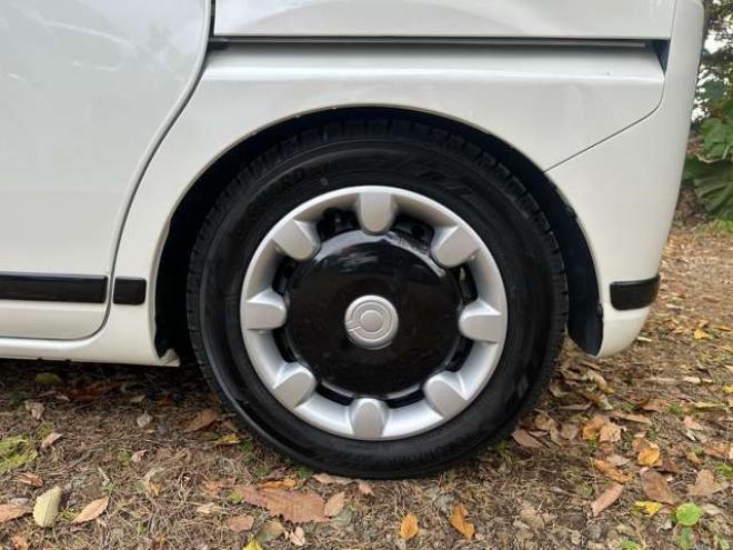 ムーヴキャンバスX ブラックアクセント リミテッド SAIII 4WD　記録簿　地デジナビ　バックカメラ　純正エンジンスターター　両側パワースライドドア　ETC　ドライブレコーダー　パワステ　パワーウィンドウ　社外アルミ　ABS　キーレスエントリー　ダウンサス(純正積込) 660