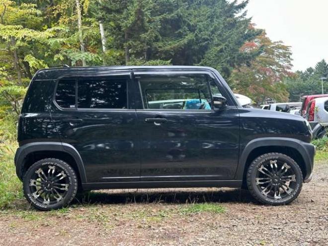 ハスラーX 4WD　社外マフラー　デュアルカメラブレーキサポート　パワステ　パワーウィンドウ　キーレス　オートエアコン　シートヒーター　純正アルミ　ナビTV　バックカメラ 660