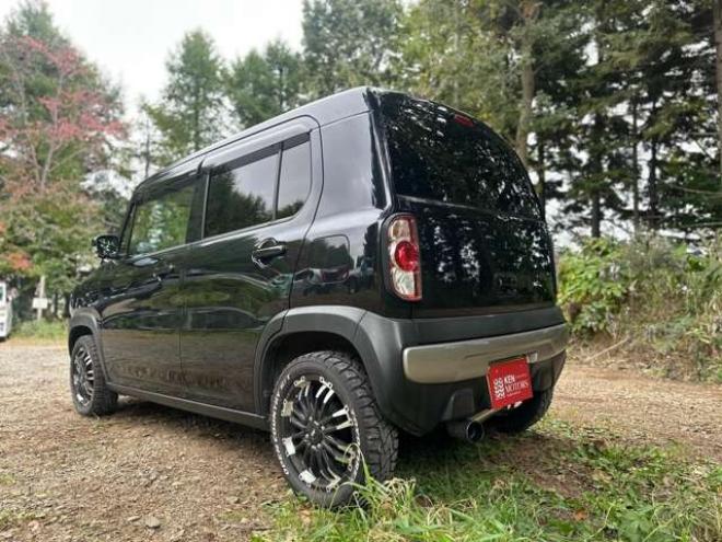 ハスラーX 4WD　社外マフラー　デュアルカメラブレーキサポート　パワステ　パワーウィンドウ　キーレス　オートエアコン　シートヒーター　純正アルミ　ナビTV　バックカメラ 660