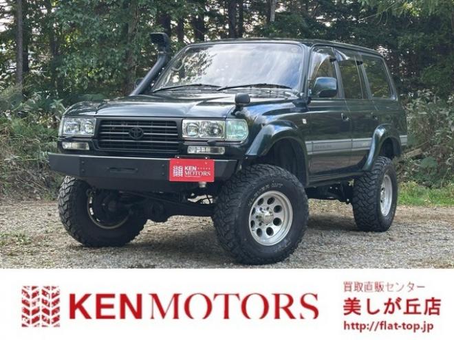 ランドクルーザー80 4.2 VXリミテッド EGR装着車 ディーゼルターボ 4WD　リフトアップ　社外バンパー　3連メーター　サンルーフ　キーレス　クルーズコントロール　ETC　パワステ　パワーウィンドウ　社外ナビ　社外アルミ　キーレスエントリー 4200