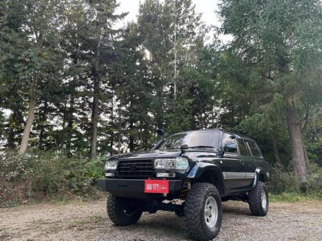 ランドクルーザー80 4.2 VXリミテッド EGR装着車 ディーゼルターボ 4WD　リフトアップ　社外バンパー　3連メーター　サンルーフ　キーレス　クルーズコントロール　ETC　パワステ　パワーウィンドウ　社外ナビ　社外アルミ　キーレスエントリー 4200