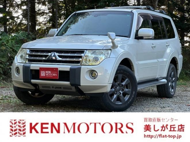 パジェロ3.2 ロング エクシード ディーゼルターボ 4WD　純正ナビ　バックカメラ　パワステ　パワーウィンドウ　純正アルミ　ABS　キーレス　シートヒーター 3200