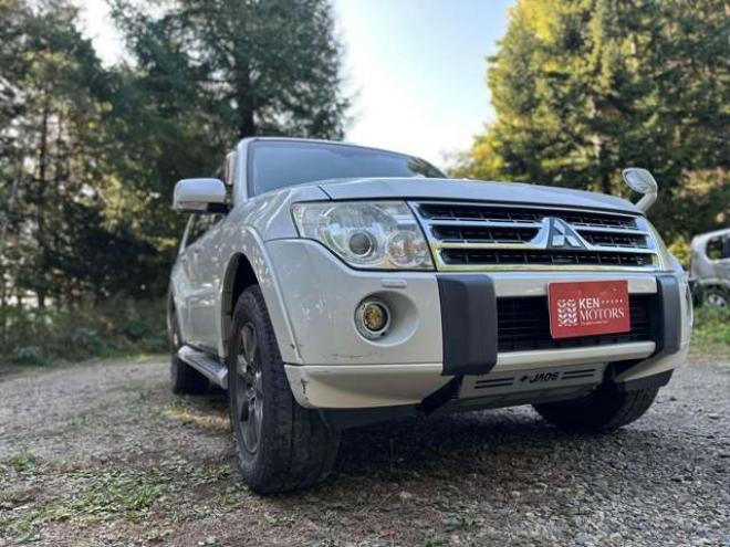 パジェロ3.2 ロング エクシード ディーゼルターボ 4WD　純正ナビ　バックカメラ　パワステ　パワーウィンドウ　純正アルミ　ABS　キーレス　シートヒーター 3200