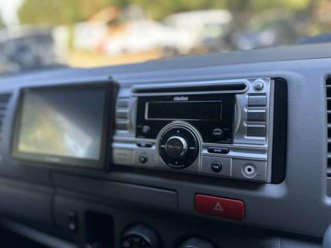 ハイエースバン2.7 DX ワイド スーパーロング ハイルーフ GLパッケージ 4WD　ハイルーフ　サブバッテリー　ベットキット　ワンオーナー　パワステ　パワーウィンドウ　キーレス　片側スライドドア 2700