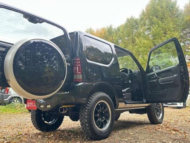 ジムニークロスアドベンチャー XC 4WD　ターボ　記録簿　社外マフラー　社外テール　社外バンパー　ETC　パワステ　パワーウィンドウ　社外ナビ　社外アルミ　ABS　キーレスエントリー 660