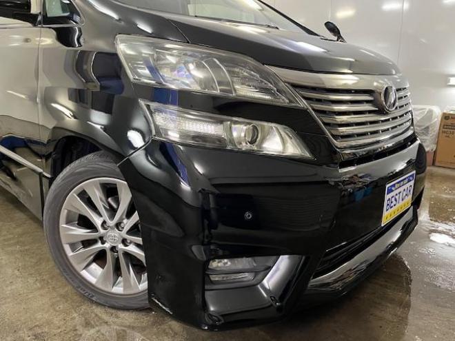 ヴェルファイア２．４Ｚ　プラチナセレクションⅡ　本州仕入　ワンオーナー　禁煙車　ＷＡＫＯＳバリアスコーティング済　純正１８インチＡＷ　純正１６ＡＷ＋スタッドレスタイヤ付　両側パワースライドドア　パワーバックドア　純正ナビ（フルセグ地デジ　ＤＶＤ再生　Ｂｌｕｅｔｏｏｔｈ）＋バックカメラ　純正リアフリップダウンモニター　コーナーセンサー　横滑り防止装置　ＨＩＤ　ＥＴＣ 　タイミングチェーン 4WD 2400 5Dr