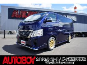 キャラバン　2.4 AUTECH エクステリア セレクション ロングボディ ディーゼルターボ 4WD　エクステリアセレクション4WD　Bodyline新作17インチAW&薄型オーバーフェンダー&ベッドキットTYPE2　ヨコハマPARADA215/60R17 登録済未使用車 2400