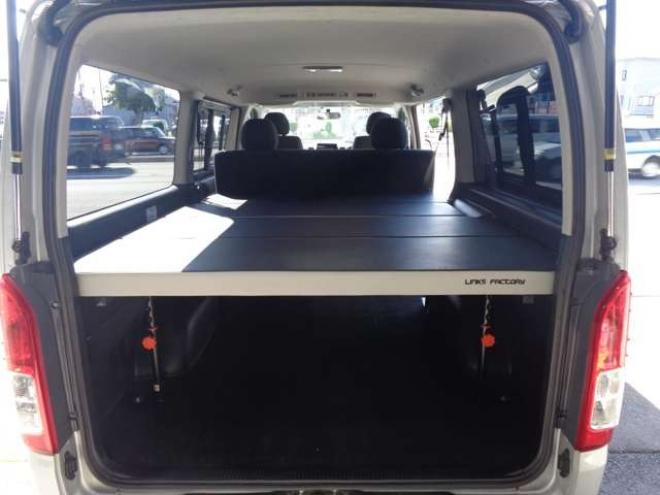 ハイエースバン3.0 スーパーGL ロング ディーゼルターボ 4WD　R4年タイミングベルト交換　キーレス　ナビ　ワンセグ　バックカメラ　バッドラッカー17インチアルミホイール　415コブラボンネット・フロントスポイラー 3000