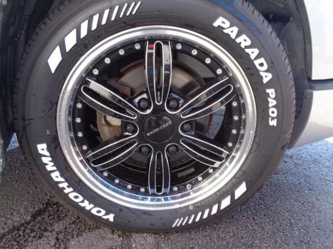 ハイエースバン3.0 スーパーGL ロング ディーゼルターボ 4WD　R4年タイミングベルト交換　キーレス　ナビ　ワンセグ　バックカメラ　バッドラッカー17インチアルミホイール　415コブラボンネット・フロントスポイラー 3000