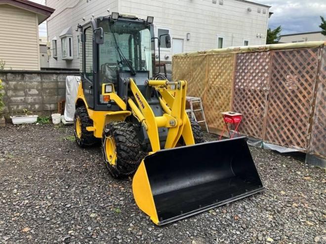 ホイールローダWA30-6 スノータイヤ＆チェーン付