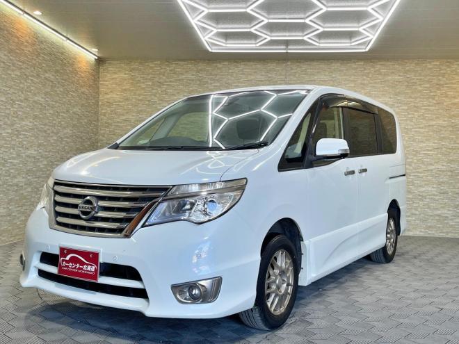 セレナ2.0ハイウェイスターAセーフティPKG 4WD 5年保証 スマキー ナビTV Bカメ ETC 寒冷地仕様 禁煙 車検整備2年付 修復歴無