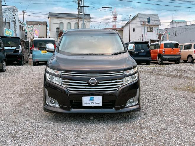 エルグランド2.5 250ハイウェイスター 4WD　ローンが不安な方＜優遇ローン＞1年保証　本州仕入　寒冷地仕様