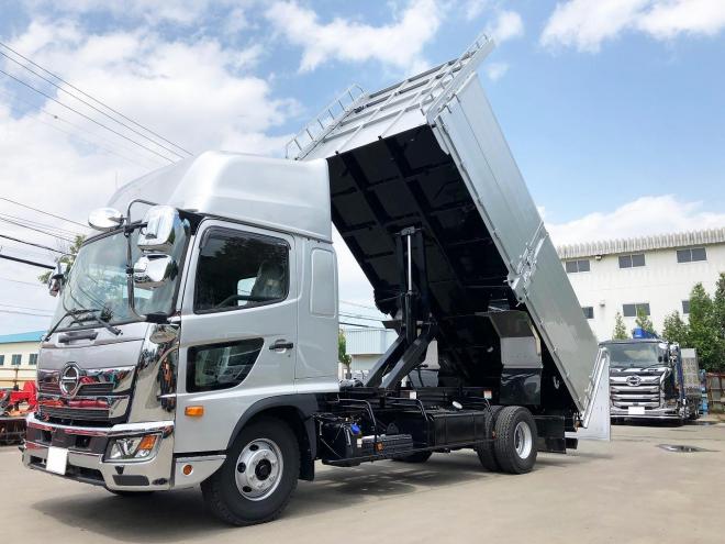 レンジャープロ未使用　ワイドファームダンプ　5.3m　中型トラック　nfd