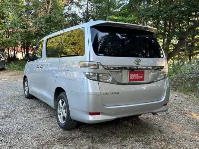 ヴェルファイア2.4 X 4WD　ワンオーナー　パワーウィンドウ　パワステ　社外ナビ　純正アルミ　ABS　キーレス　バックカメラ　左側電動スライドドア　ETC　ワイパーデアイサー 2400