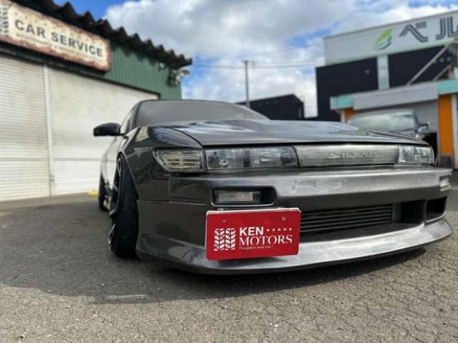 シルビア2.0 K’sクラブセレクション　ターボ　社外アルミ　外エアロ　社外ハンドル　パワステ　パワーウィンドウ　社外LSDデフ　社外インタークーラー　社外タコ足　S14タービン　全塗装済 2WD 2000