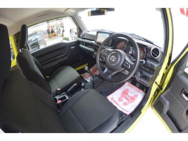 ジムニーXC 4WD　ワンオーナー車5速マニュアル4WDターボセーフティサポート搭載8インチナビTVドライブレコーダーLEDライトETCクルーズコントロール純正マットフラップ 660