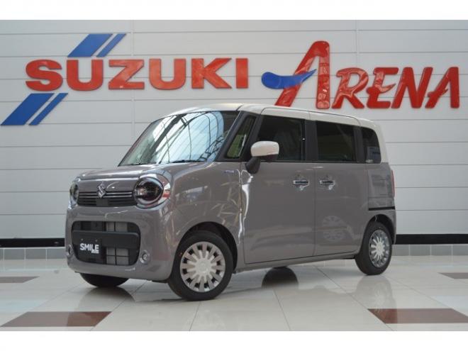 ワゴンRスマイルハイブリッド X 4WD　届出済未使用車ハイブリッド4WDセーフティプラスパッケージ全方位モニター9インチナビTVバックカメラ両側オートスライドドアアダプティブクルーズコントロールヘッドアップディスプレイ 660